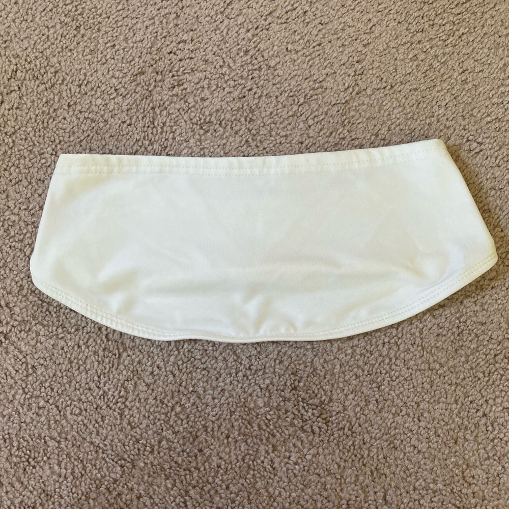 SHEIN White Crop Going Out Top